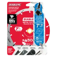DDD070DIA101F Cut Off Disc 7 Diamond Metal Diablo®
