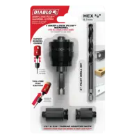 DHSAR375 Hole Saw Mandrel System 3/8 Snap-Lock Plus Diablo