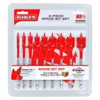 DSP2930-S9 Paddle Bit Set (9-pc) Diablo