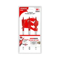 DSPD4910-S3 Paddle Bit Set Demo Demon Nail-Embedded Wood (3-pc) Diablo