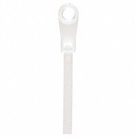 MCTW7 Cable Tie 7 #40  W/ Mounting Hole White  (100/Bag)