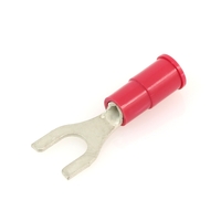 Terminal Spade 22-18 AWG #8 Stud Vinyl