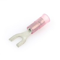 Terminal Spade 22-18 AWG #6 Stud Nylon