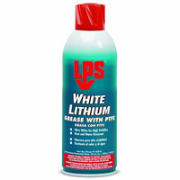 LPS 03816 White Lithium Grease with PTFE, 10oz. Net Aerosol