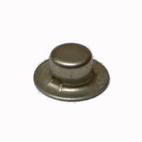 Cap Nut 1/4  Zinc Plated