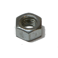 LHC212 Finished Hex Nut 3/8-16  Grade 5 Zinc Plated Left Hand Thread
