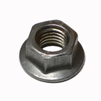 Flange Lock Nut M12-1.75 Plain