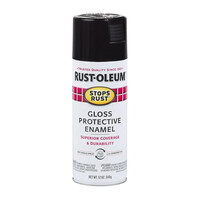 Spray Paint  Gloss Black  (Rust-Oleum)