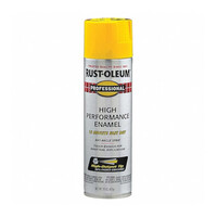 Spray Paint  Yellow Striping  (Rust-Oleum)