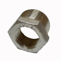 Pipe Hex Bushing 3/4 X 1/2  316 S/S