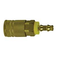 Air Coupling Socket 1/4 Body X 3/8 MPT Brass