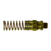 Fitting ABN Hose Connector 3/4 X 3/8 X 1/2 MPT Brass