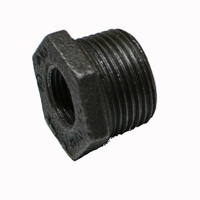 Pipe Hex Bushing 1/4 X 1/8  Black