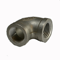 Pipe Elbow 90° 1/2  Type 304 Stainless Steel