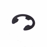 E043 Rotor Clip E-Clip External 7/16 Carbon Spring Steel Phosphate Finish