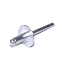 Blind Rivet 1/8 X 0.188-0.250  Grip Range  Aluminum Body  Aluminum Mandrel  Regular Flange