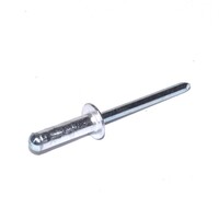 Blind Rivet 3/16 X 0.251-0.375  Grip Range  Aluminum Body  Steel Mandrel  Regular Flange