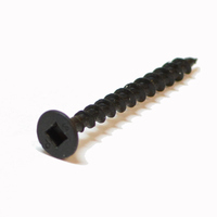 Drywall Screw Square Drive Course #6 X 1 5/8 Black Phosphate