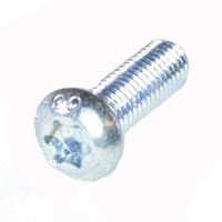 Pan Head Torx Machine Screw M6-1.00 X 20  Zinc Plated