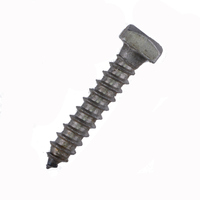 Square Head Lag Screw 3/8 X 2  Grade 2 Plain