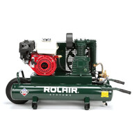 Compressor 9 Gallon 5.5HP Honda Gas 1 Stage 9.3 CFM  Rolair