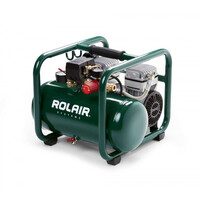 Compressor 2.5 Gallon 1HP 115v 1 Stage 2.4 CFM  Rolair Oilless Low Speed 60 Decibels