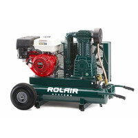 Compressor 9 Gallon 9HP Honda Gas 2 Stage 20.1 CFM  Rolair