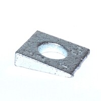 Bevel Washer 3/8  Zinc Plated