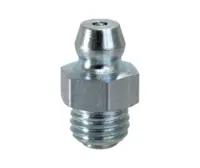 Grease Zerk Straight 5/16-24  Yellow Zinc Plated